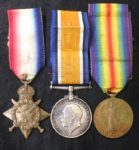 1914 trio to a Middlesex Regiment casualty - KIA Neuve-Chapelle
