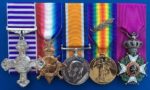 A Great War D.F.C. group of five awarded to Captain R. F. Browne, Royal Air Force, late Canadian Army Service Corps and Royal Flying Corps
