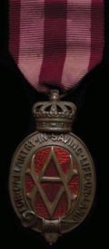 The Albert Medal awarded to Works Manager James Kennedy Chapman for saving the life of his colleague Thomas McCormack from the inside of an iron stoke hold tank in the steamer S.S. Cairngorm, at the Mercantile Dry Dock at Jarrow, on the River Tyne. He also attempted to save the life of another colleague, before he also was overcome and incapacitated by the same poisonous fumes on 27 November, 1908
