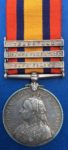 Queens South Africa, clasps Cape Colony, Orange Free State, Transvaal - Northumberland Fusiliers