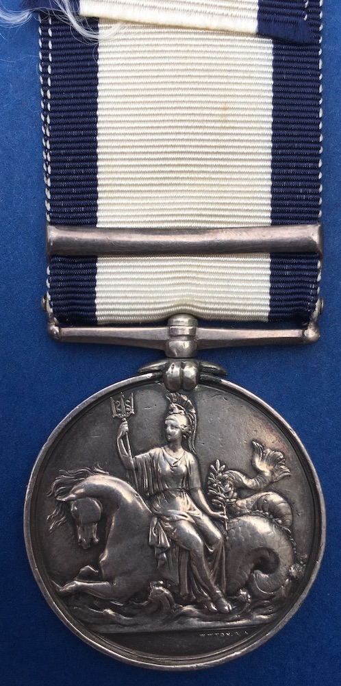Naval General Service 1796-1840 Two clasps Java, St. Sebastian - Image 2