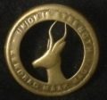 South African General Service Union Is Strength Brass Other Ranks' metal cap badge