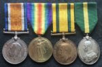 Territorial War Medal and Efficiency Medal group - 6th battalion East Surrey Regiment.