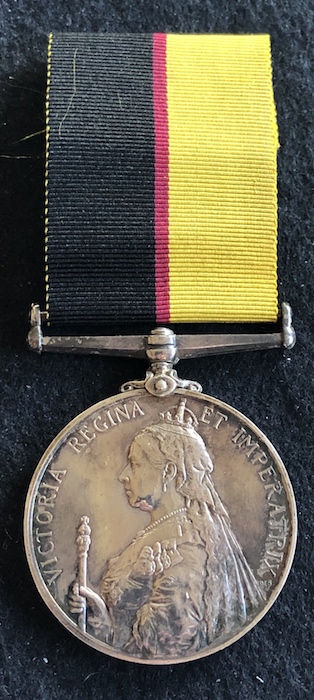 Queens Sudan - 1st Battalion North Staffordshire Regiment, Invalided home.