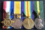 1914-15 trio and T.F.E.M. - Royal Field Artillery.