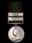 Afghanistan 1878-79-80, clasps Charasia, Kabul - 67th Foot (Hampshire Regiment)