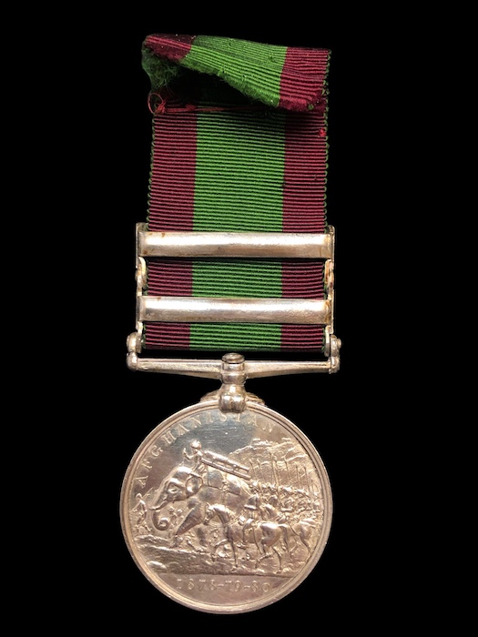 Afghanistan 1878-79-80, clasps Charasia, Kabul - 67th Foot (Hampshire Regiment) - Image 2
