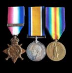 Mons Trio - Royal Field Artillery, later Royal Engineers (Railways)