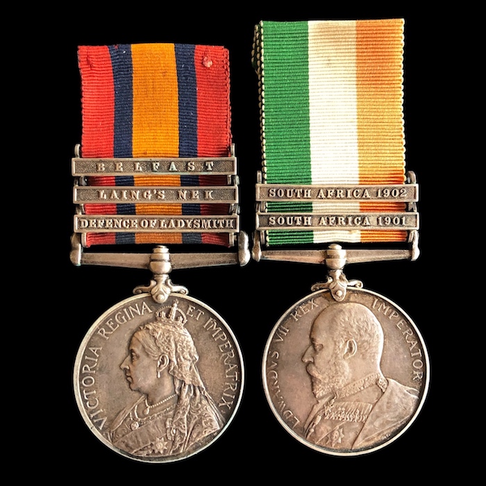 Boer War pair, Defence of Ladysmith - Royal Field Artillery.