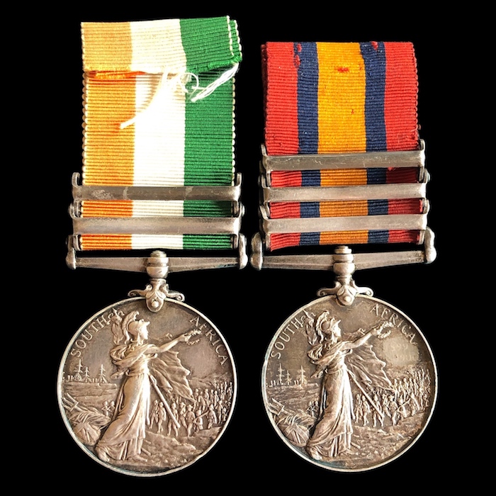 Boer War pair, Defence of Ladysmith - Royal Field Artillery. - Image 2