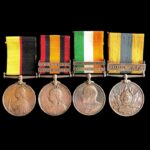 A Good Sudan and Boer War Defence of Ladysmith group - 2nd Rifle Brigade.