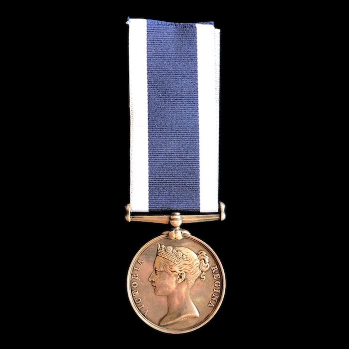 Victorian Naval Long Service and Good Conduct medal - H.M.Y. Victoria and Albert
