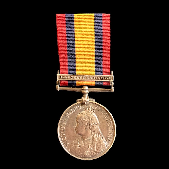 Queens South Africa, Defence of Ladysmith - 1st battalion, Liverpool Regiment.