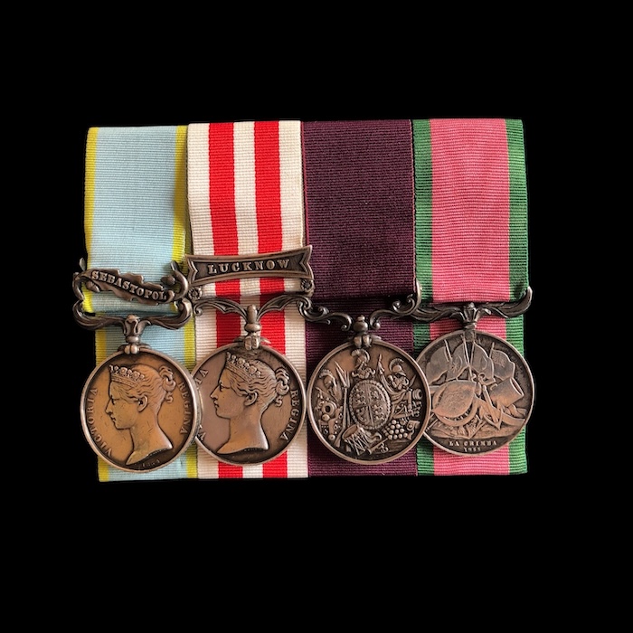 A Good Crimea and Indian Mutiny long service group - Royal Horse Artillery.