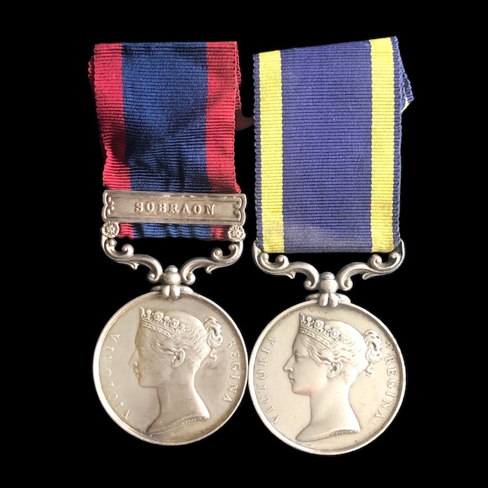 Sutlej and Punjab pair to the 53rd Regiment (Shropshires) - Image 2