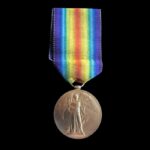 Victory Medal - 10th battalion Kings Shropshire Light Infantry.