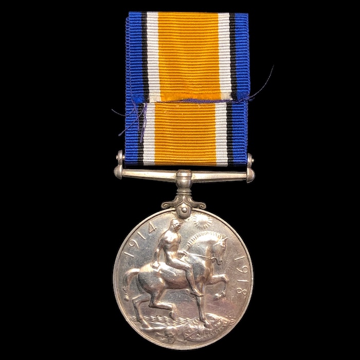 British War Medal - 4th battalion Kings Shropshire Light Infantry (Killed in Action 23rd March 1918) - Image 2