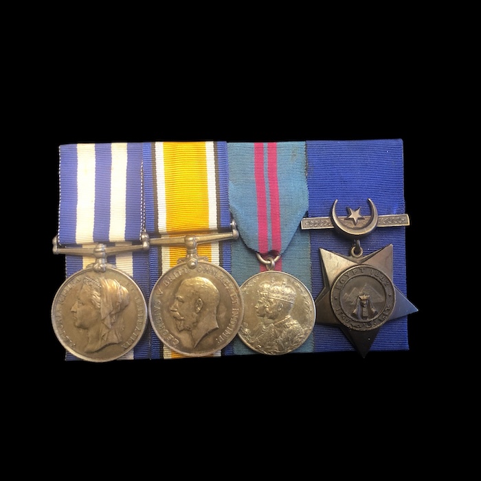 Egypt, WW1 Naval group - H.M.S. Northumberland on Egypt. Retires as an Officer.