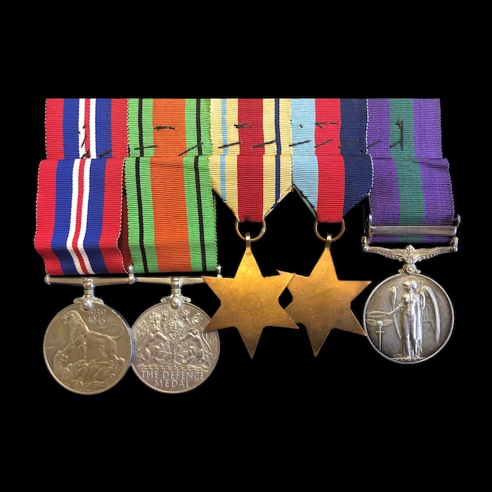 Pre-War Palestine and North Africa Prisoner of War group Royal Artillery. - Image 2