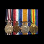 Military Medal and 1914-15 trio - 9th battalion Royal Fusiliers (For October / November 1918) later R.A.F.
