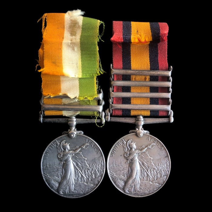 Boer War pair - 1st Battalion Royal Dragoons. - Image 2