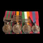 A good India General Service and Boer War group - 3rd battalion Rifle Brigade.