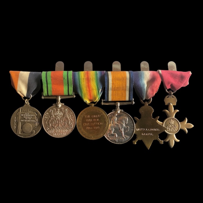 A post-War ‘Civil Division’ O.B.E. group - King’s Royal Rifle Corps, Wounded on the Somme. - Image 2
