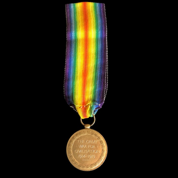 Victory Medal - 2nd battalion Royal West Kent regiment. - Image 2