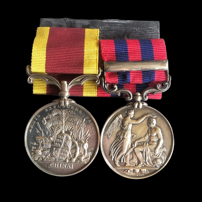 A Royal Navy Pegu and 2nd China pair - Winchester on I.G.S. - Image 2