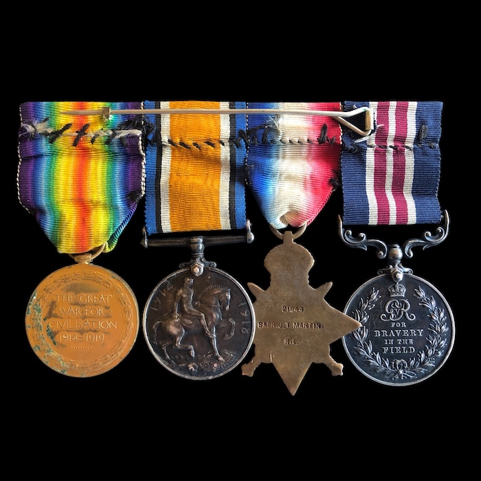 Royal Engineers Military Medal group, 7th Field Company Royal Engineers (likely a Wytschaete Ridge or South of Kemmel award) - Image 3