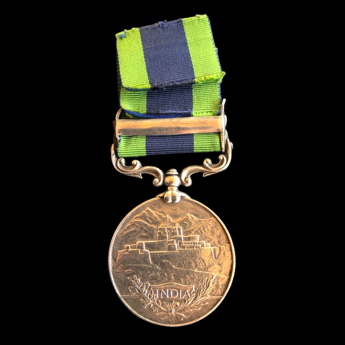 India General Service, 1908, clasp, Northwest Frontier 1930-31- Guides Cavalry. - Image 2