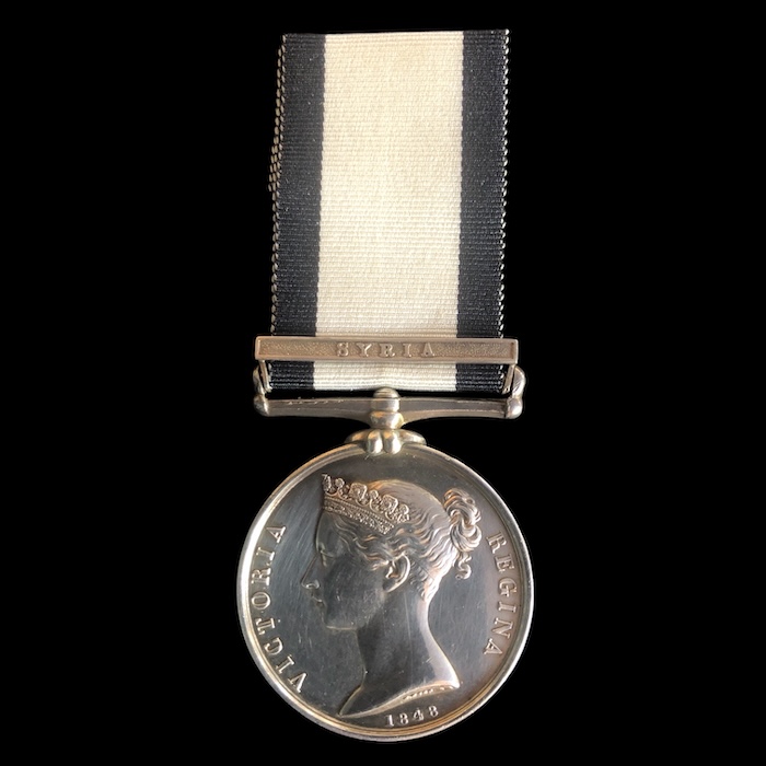 Naval General Service, Syria – H.M.S Cambridge.