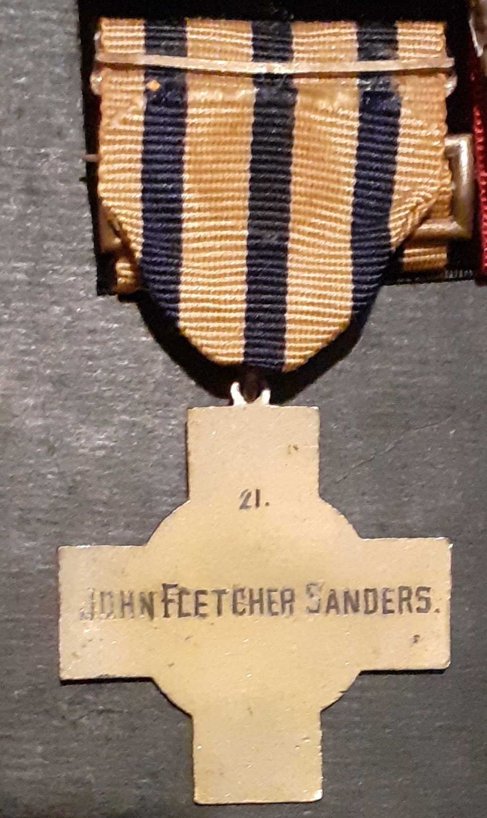 Boer War and Red Cross Medals to a Pharmacist – John Sanders of Crewkerne, Dorset. - Image 2