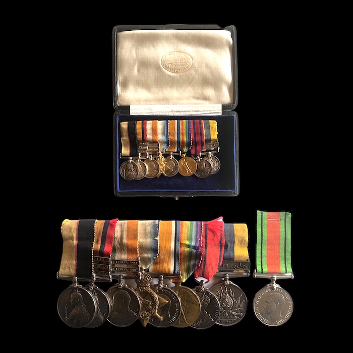 A Superb and Interesting Sudan group, Lancashire Fusiliers, Royal Fusiliers, Metropolitan Police (Royal and Diplomatic Protection) with his final service being with the home guard during WW2, almost a real example of Corporal Jones from Dads army (Just look at the photos !!) - Image 2