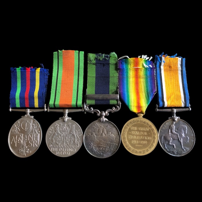 A Good WW1, Afghanistan N.W.F. 1919 and WW2 group - Royal Army Medical Corps. - Image 2