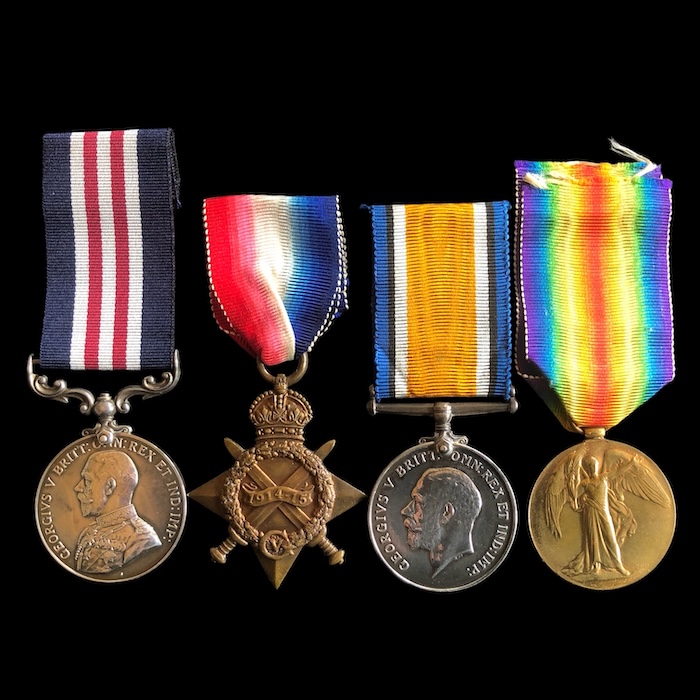 A Good Ypres Military Medal group - Coldstream Guards, with a good amount of original documents, and some details on circumstances of award. - Image 2
