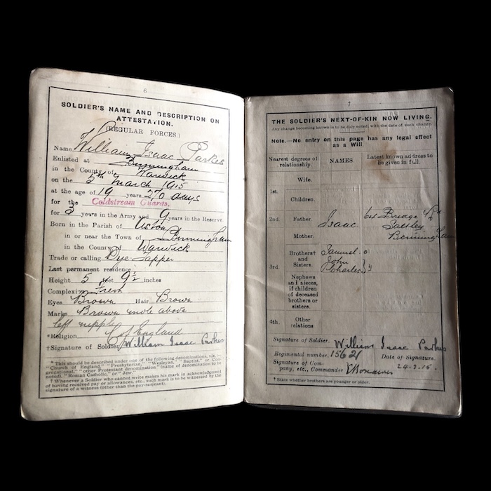 A Good Ypres Military Medal group - Coldstream Guards, with a good amount of original documents, and some details on circumstances of award. - Image 5