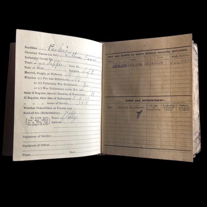 A Good Ypres Military Medal group - Coldstream Guards, with a good amount of original documents, and some details on circumstances of award. - Image 4