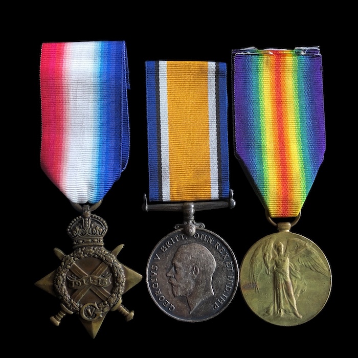 1914-15 trio - 1/6th (Perthshire) battalion, Royal Highlanders. (Black Watch)