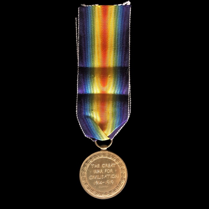 Victory Medal - Royal Welsh Fusiliers - Image 2